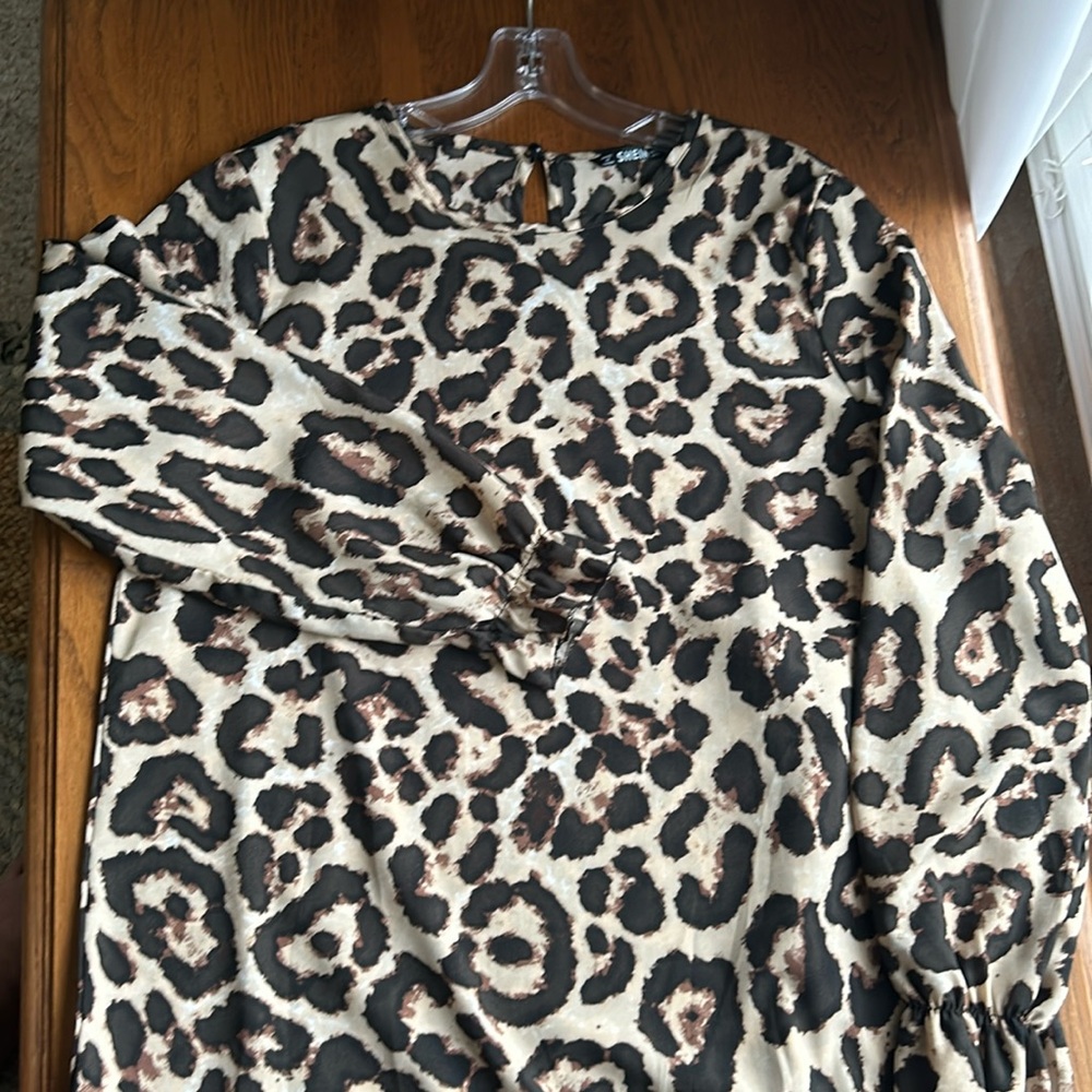 Shein Leopard Print dress size Small